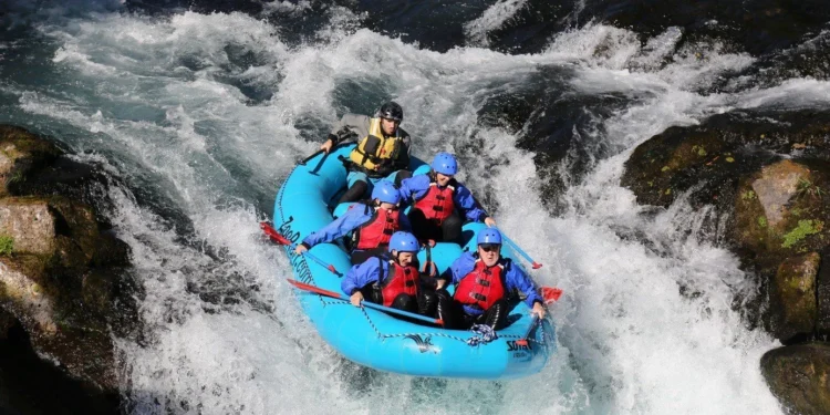 Zoller's River Rafting Feature
