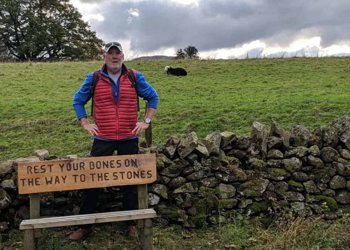 Castlerigg Stone Trail Sign