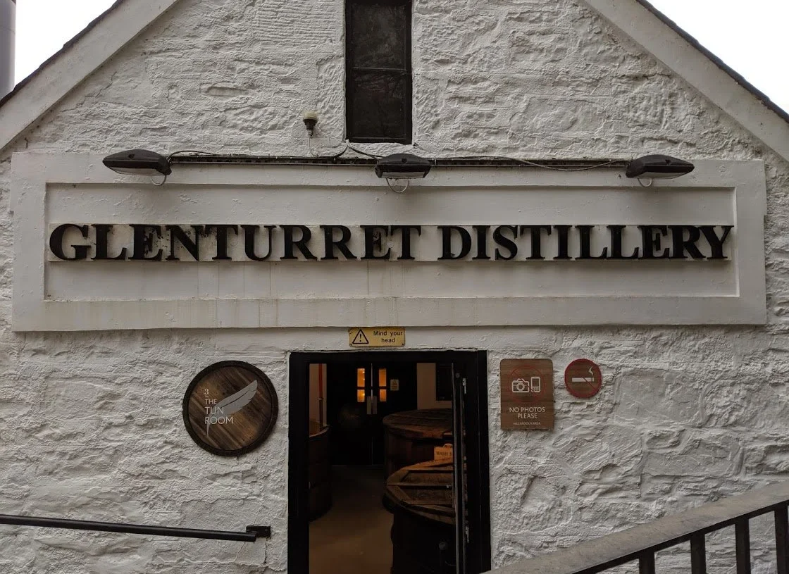 Playground-Earth Scotland Glenturret Distillery Entrance