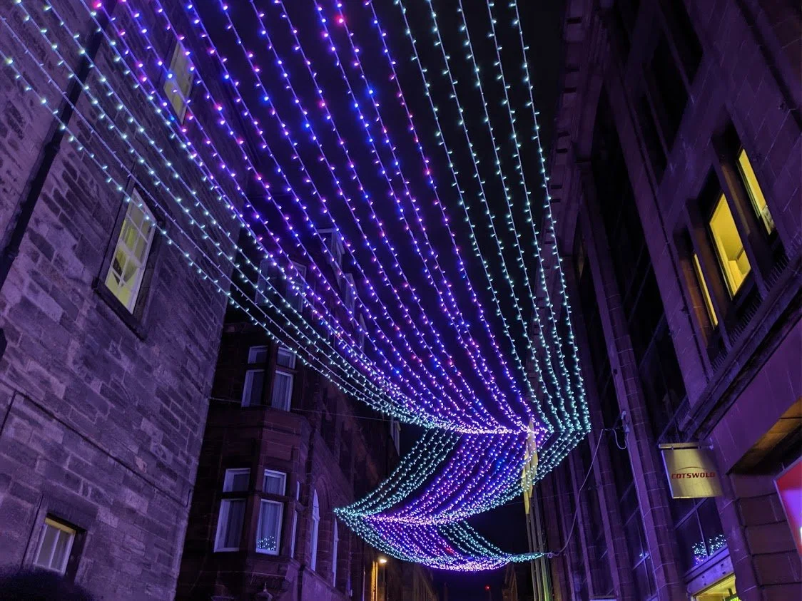 Playground Earth Edinburgh Lights