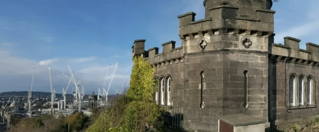 Playground Earth | Edinburgh l Castle & Cranes