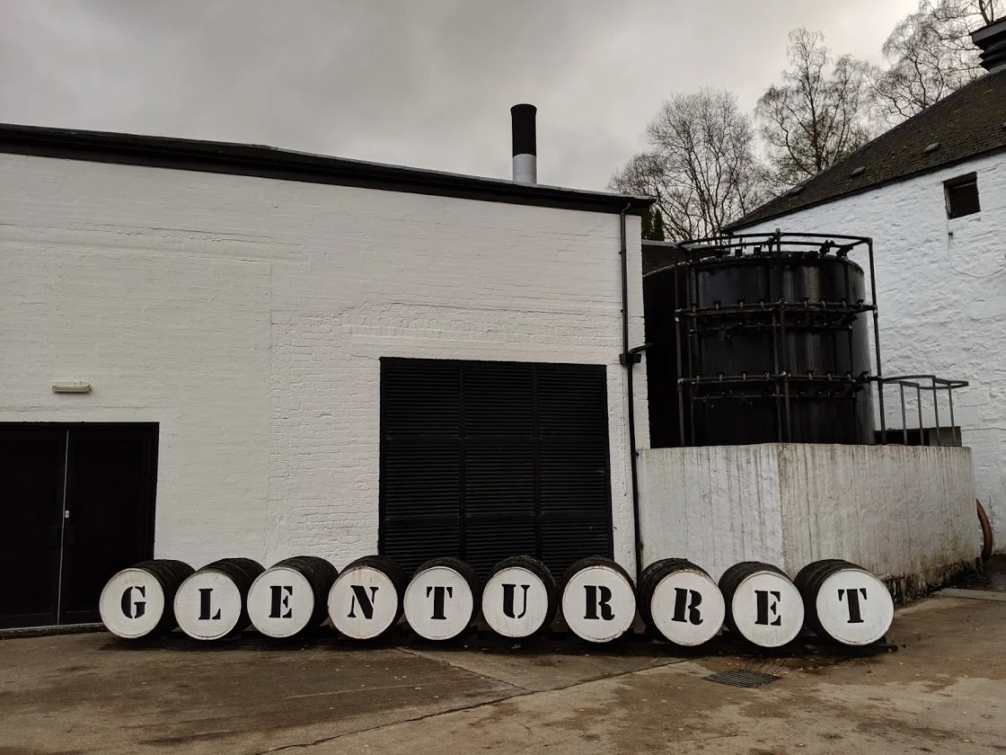 Playground-Earth Scotland Glenturret Distillery Sign