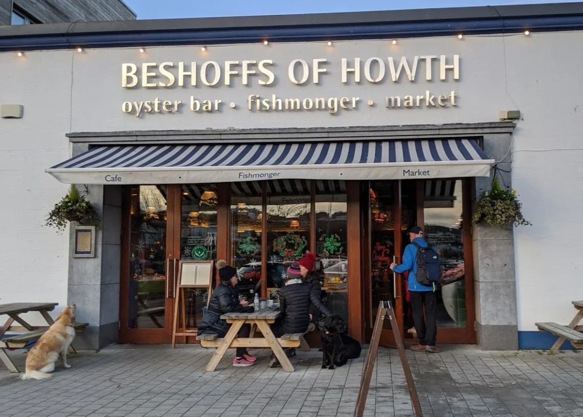 Howth Fishing Village Beshoffs Market