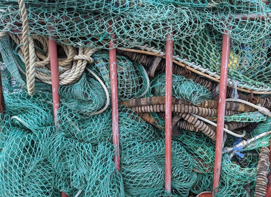 Howth Fishing Village Nets