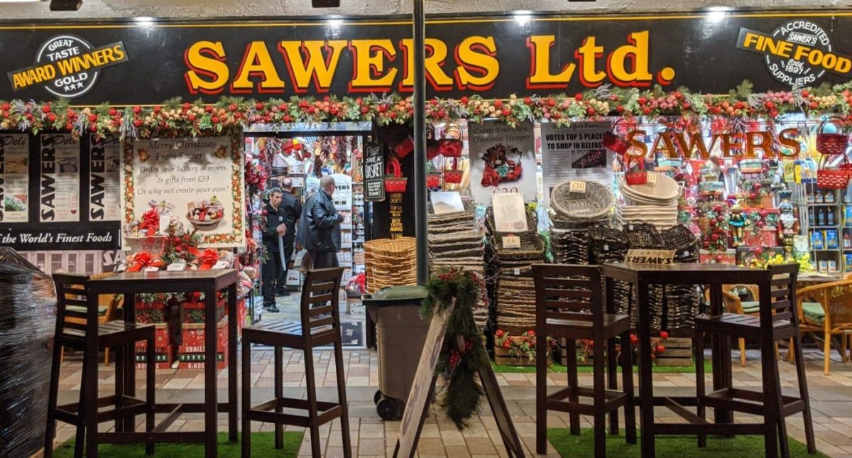 Playground Earth | Travel Story | Sawers Belfast Market Entrance