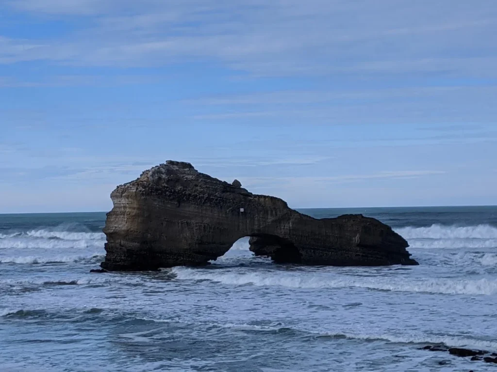 Playground-earth Biarritz France -crashing waves