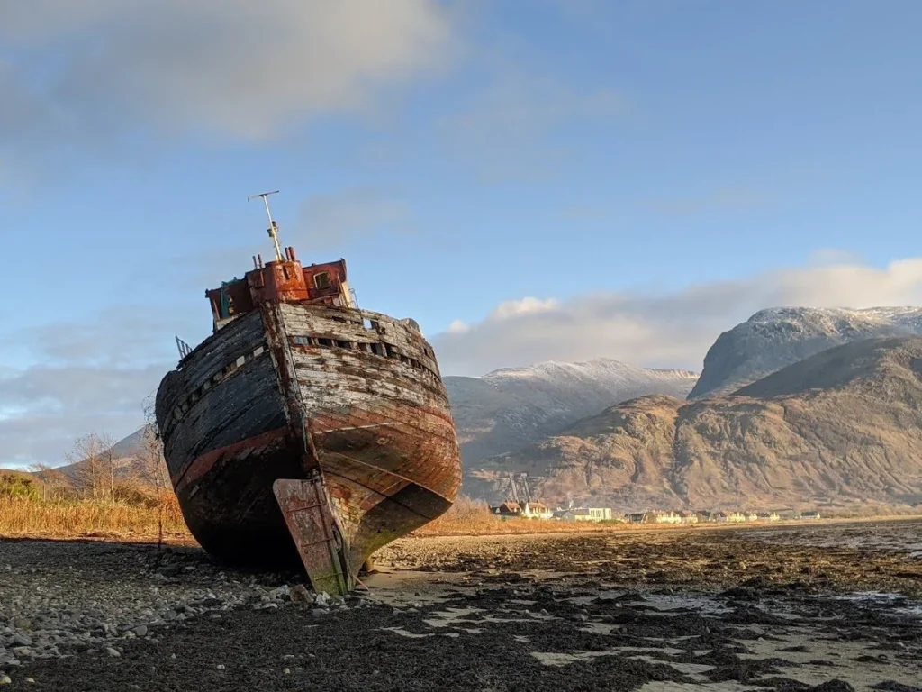 Playground Earth | Caledonian Canal Ghost Boat