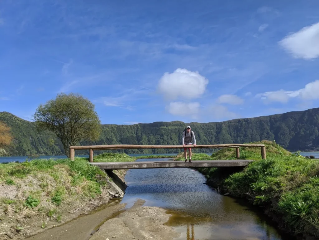 Sete Cidades Lake Hike Bridge