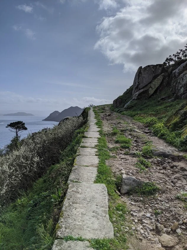 Playground Earth | Spain's Cies Islands | Faro de Cies trail edge