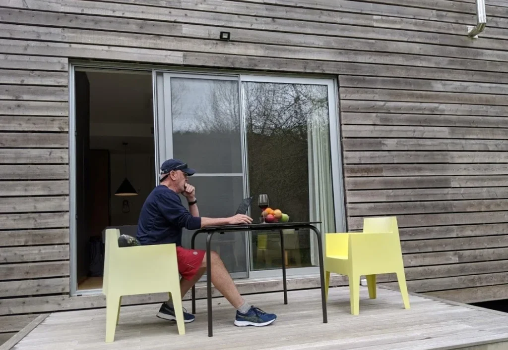 Furnas Lake Forest Studio Jim Working