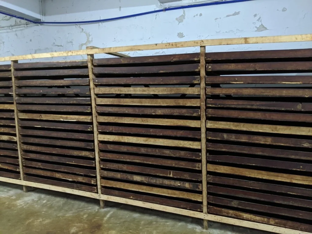 Gorreana Tea Plantation Drying Racks