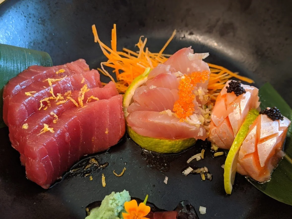 Enjoying P'Alma Sushi