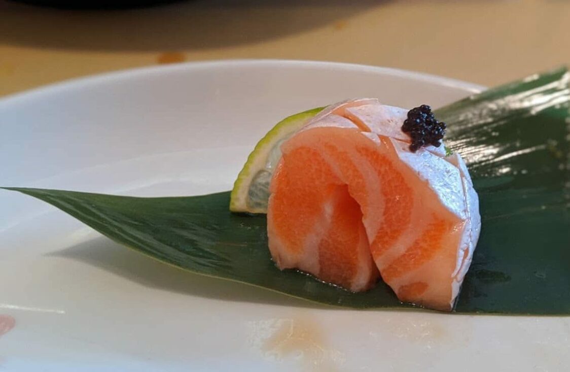 Playground Earth l P'Alma Sushi l Salmon Sashimi