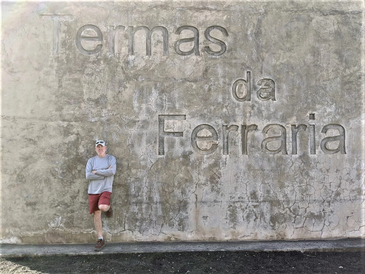 Ponta da Ferraria Jim with Sign