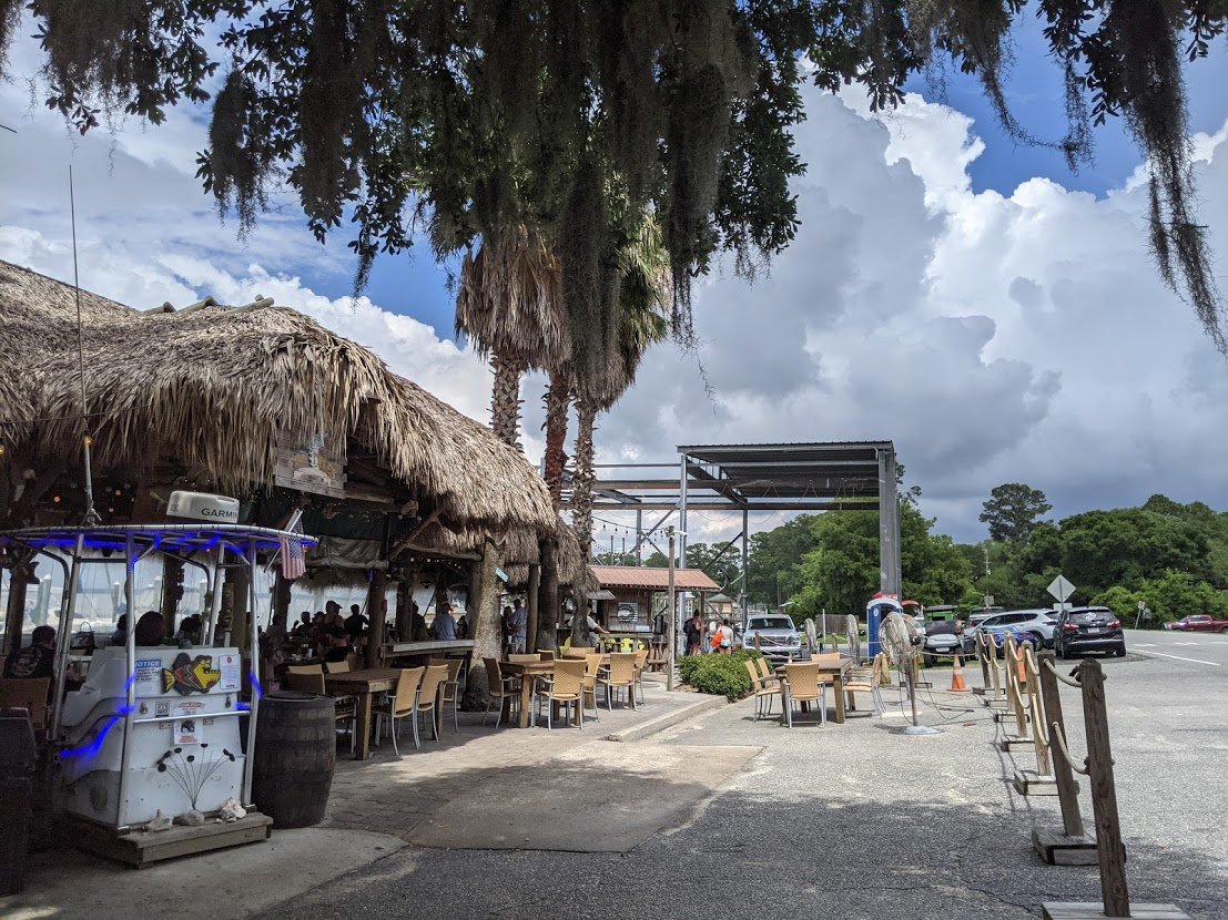 PGE l Fish Tales l Tiki Hut & Boat launch