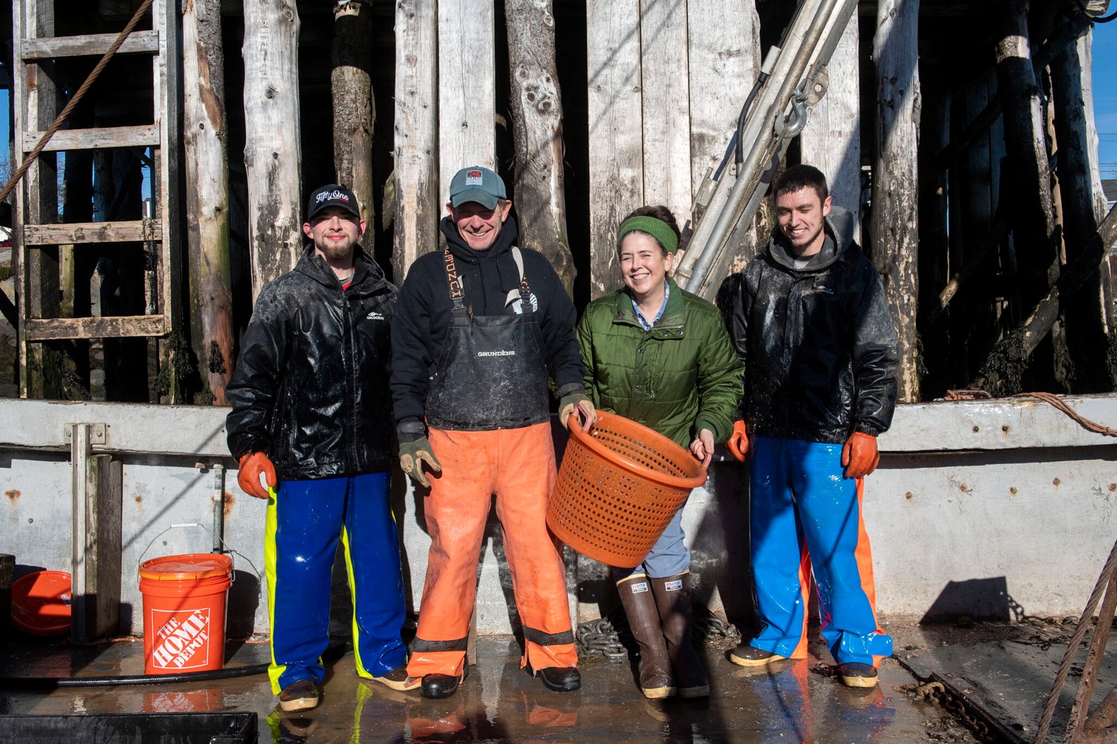 tide to table dayboat scallops. Downeast Dayboat l Togue and her crew