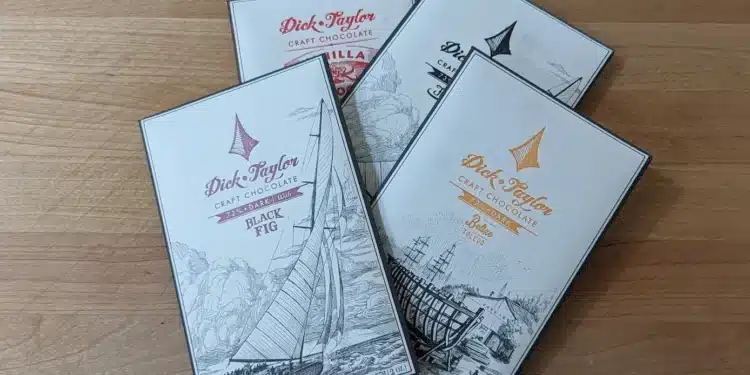 Dick Taylor Chocolates Packaging Feature