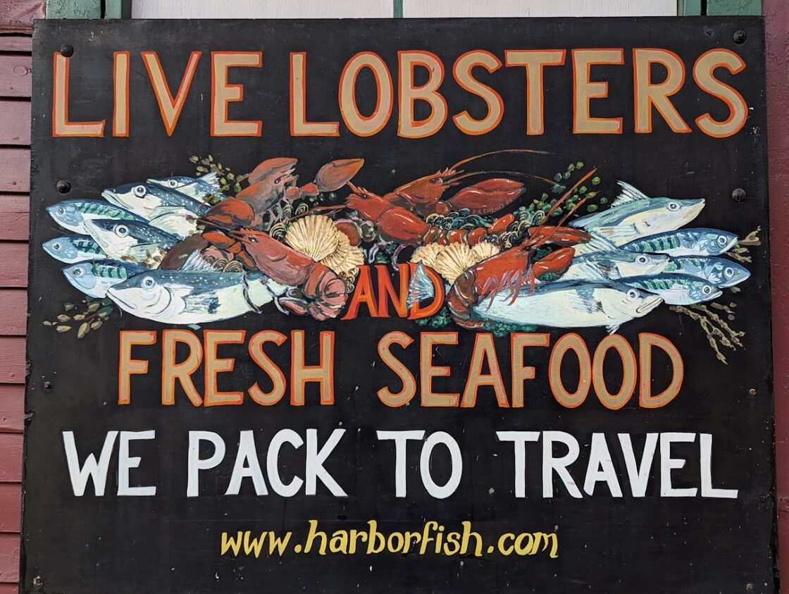 Lobster sign