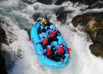 Salmon River Rafting Feature