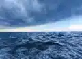 Open Ocean. A storm nearby